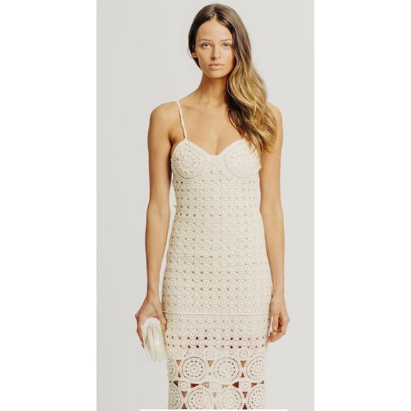 Torn by Rony Kobo TOBY DRESS Crochet NWT small - Picture 16 of 16